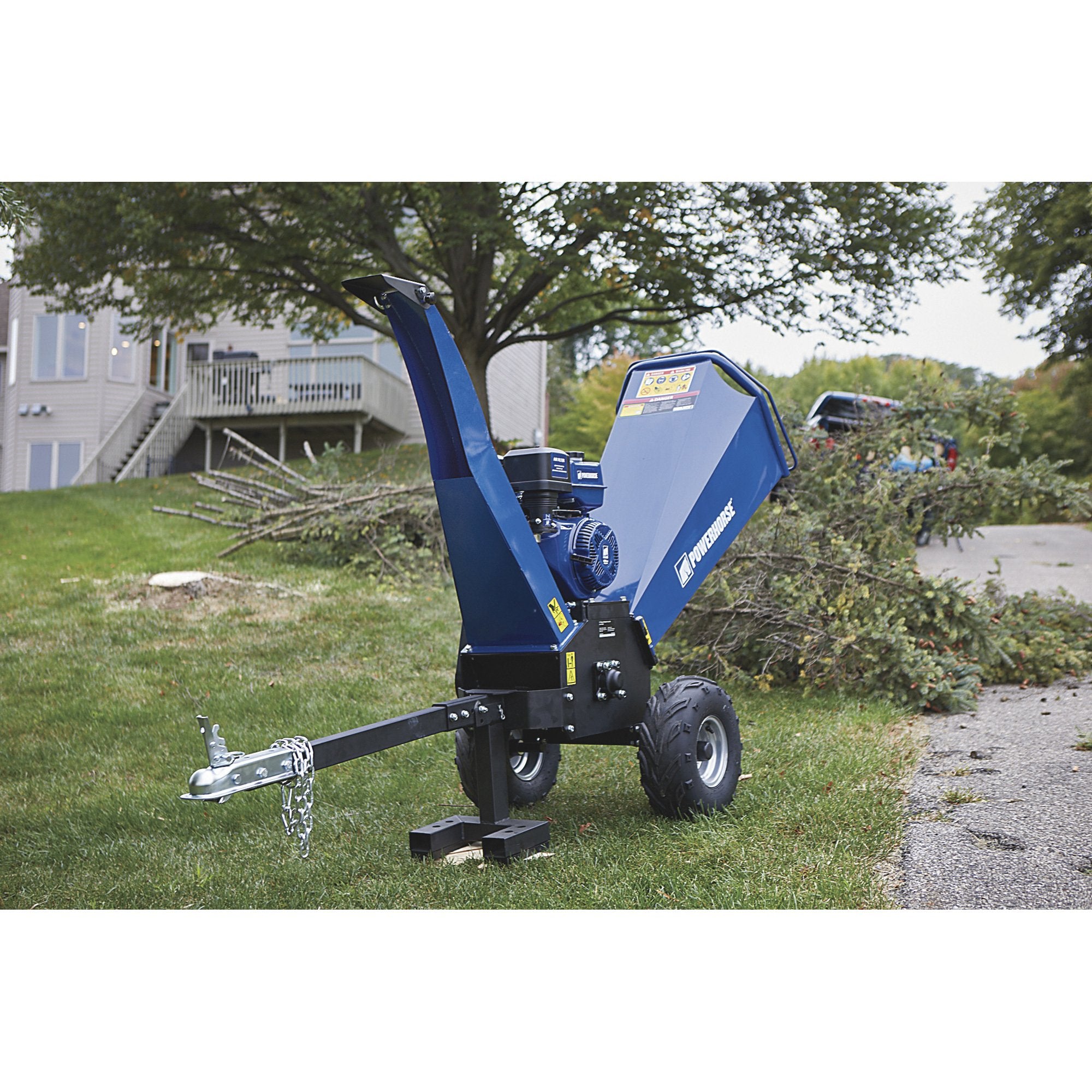 Powerhorse Towable Wood Chipper & Shredder